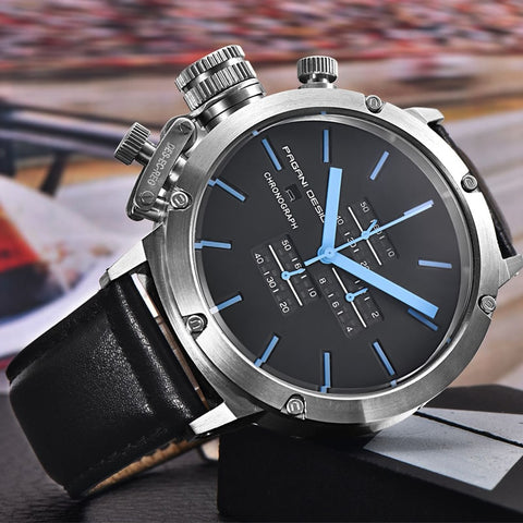 Original PAGANI DESIGN Sports Watches Men Multifunction Dive Unique Innovative Chronograph Quartz-Watch Men Relogio Masculino