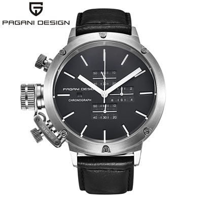 Original PAGANI DESIGN Sports Watches Men Multifunction Dive Unique Innovative Chronograph Quartz-Watch Men Relogio Masculino