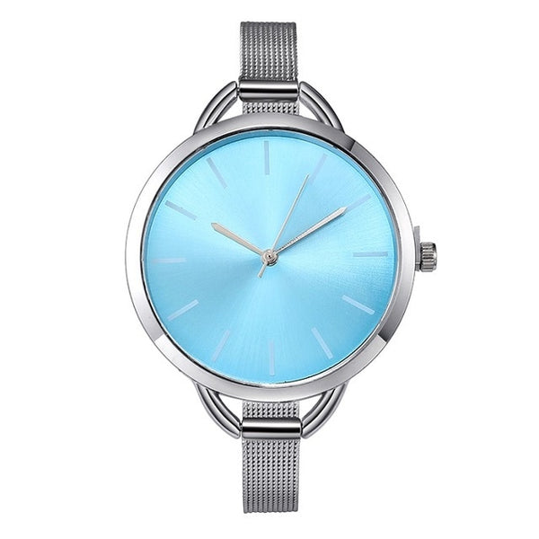 2019 CMK Luxury European Style Ladies Watches Stainless Steel Elegant Big Dial Women Watch Casual Dress Female wristwatch clock