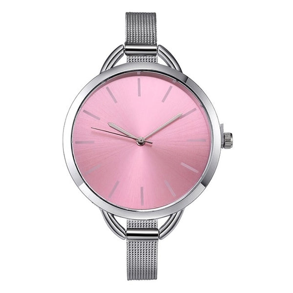 2019 CMK Luxury European Style Ladies Watches Stainless Steel Elegant Big Dial Women Watch Casual Dress Female wristwatch clock