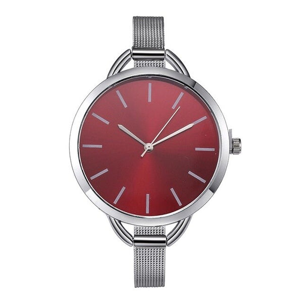 2019 CMK Luxury European Style Ladies Watches Stainless Steel Elegant Big Dial Women Watch Casual Dress Female wristwatch clock