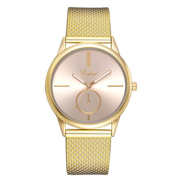 Fashion Women Watches Personality Romantic Rose Gold Wrist Watch Stainless Steel Ladies Clock montre femme reloj mujer 999